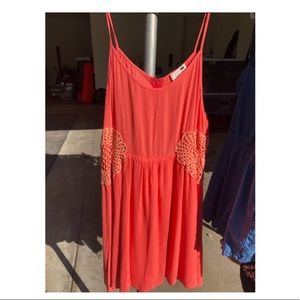 Orange Summer Dress